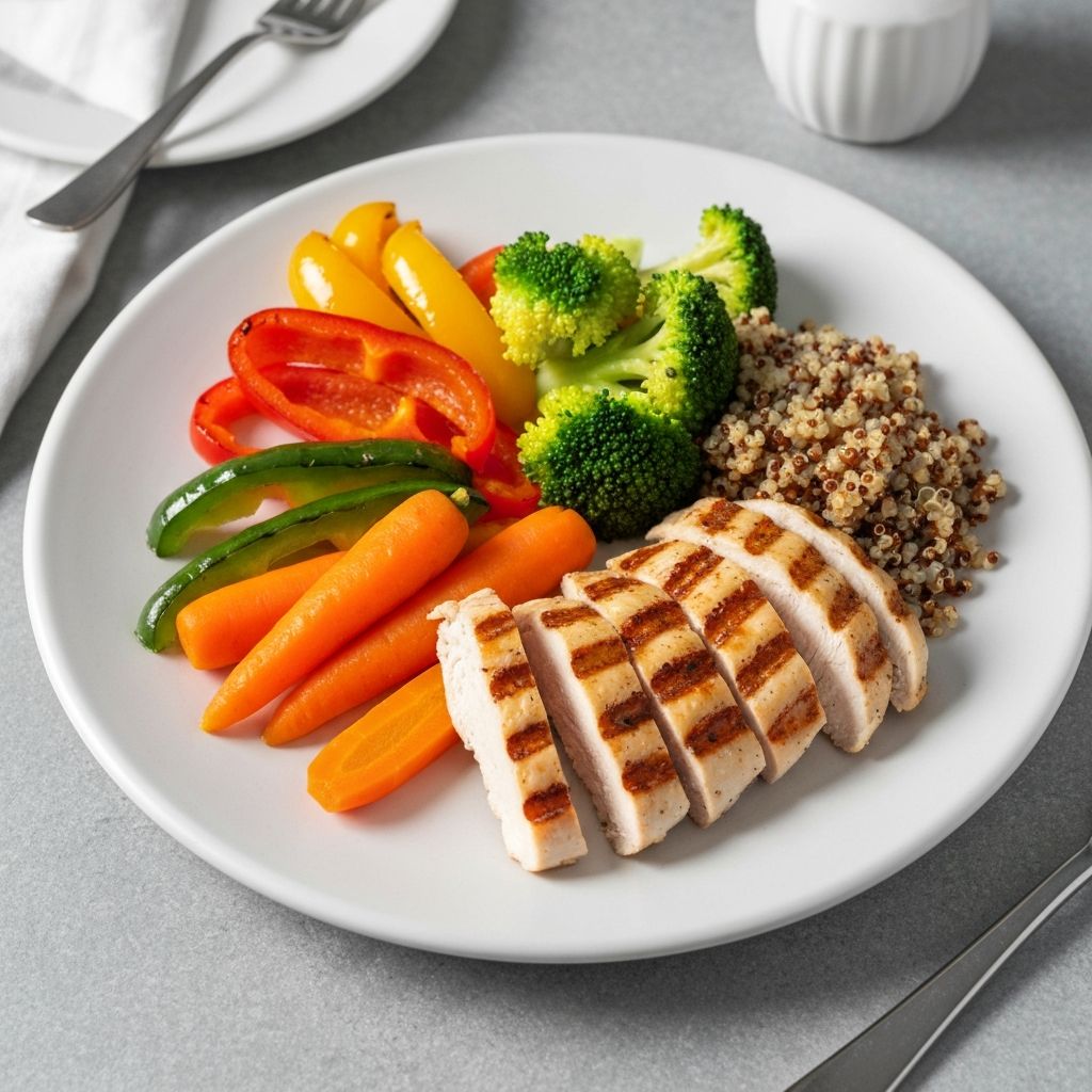 Balanced meal preparation